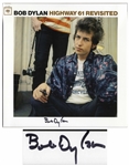 Bob Dylan Signed Album Highway 61 Revisited -- With COAs From Jeff Rosen and Roger Epperson